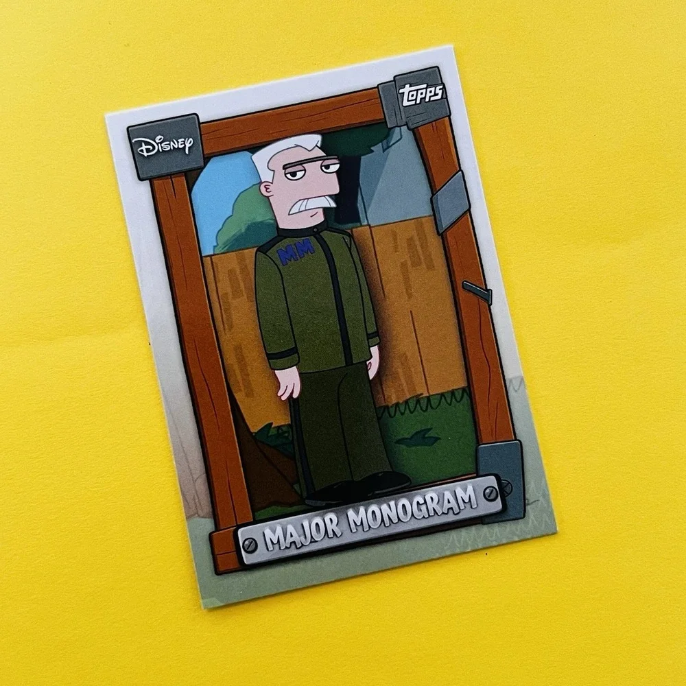 2026 Topps Disney‎ Neon Major Monogram P&F-16